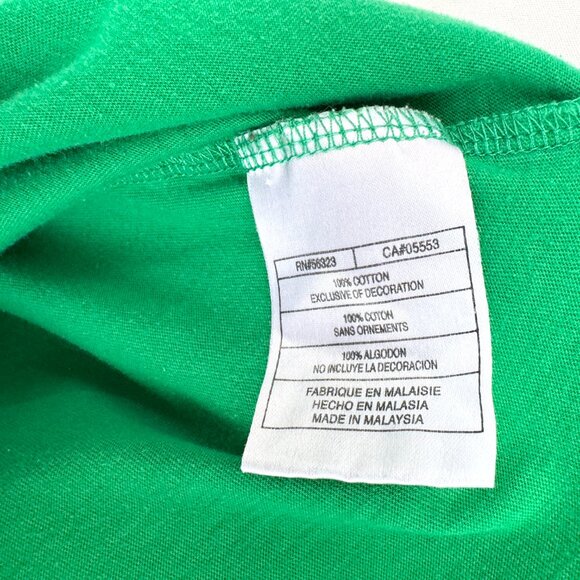 Nike | Vintage Big Swoosh Logo  | T-Shirt | Green | Size M - Picture 7 of 8